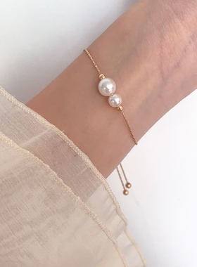 抽拉珍珠手链 一条装