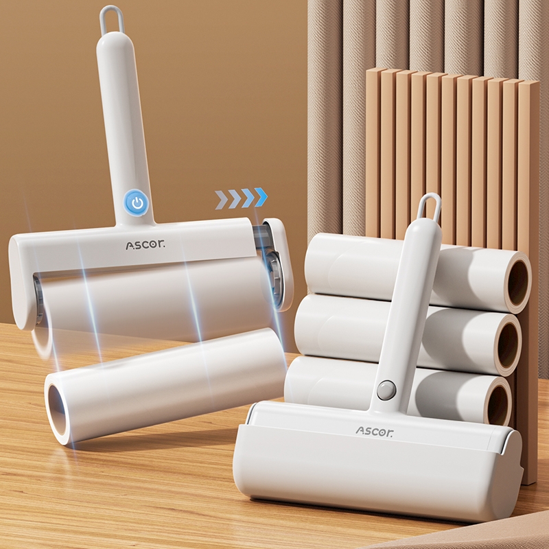 强力手持粘毛器一键拆卸加宽16cm