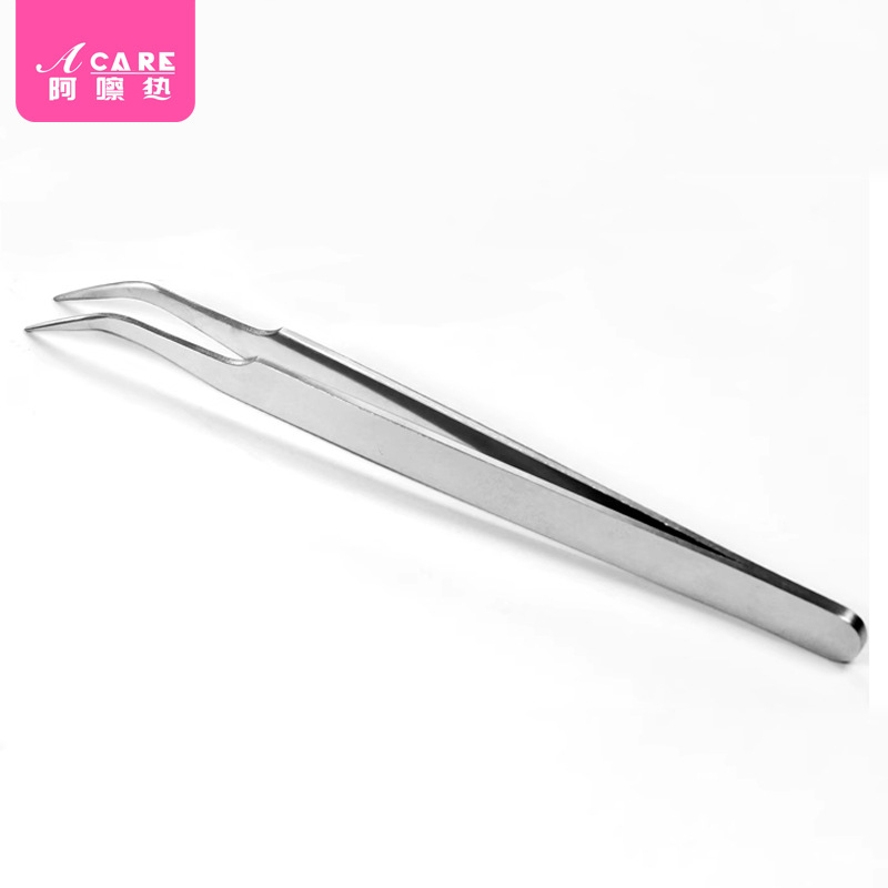 镊子/假睫毛AD1sn0-易上手嫁接睫毛美睫师工具金羽海豚夹初学