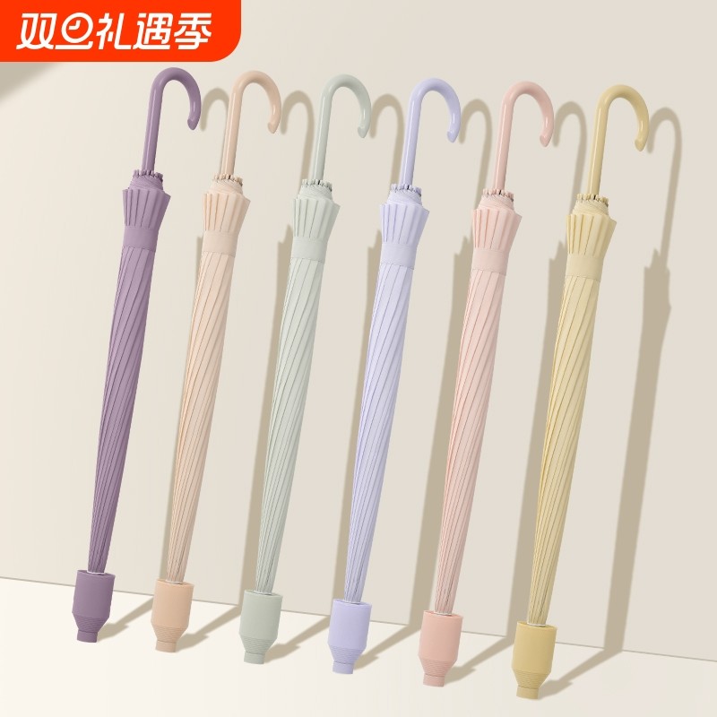 长柄雨伞女防水套加大加厚加固双人半自动晴雨两用女学生车载暴雨