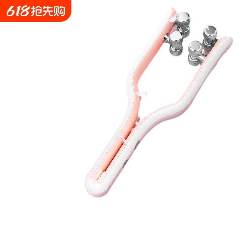滚轮瘦脸神器按摩小V脸美容仪提拉紧致面部微电流去除双下巴咬肌