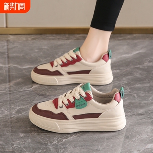 女鞋 软底防滑耐磨百搭时尚 女士2026新款 运动休闲鞋 春季 不累脚板鞋