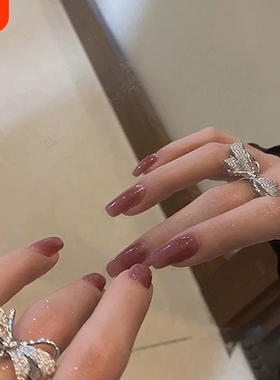 精致大气锆石蝴蝶结戒指女时尚小众设计开口可调节轻奢高级感指环