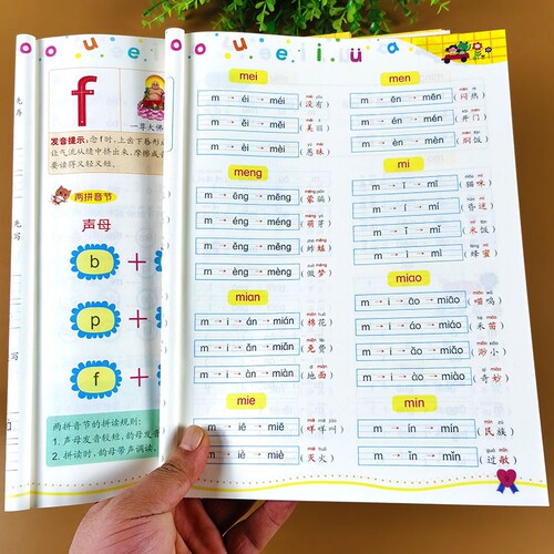 汉语拼音拼读训练大全专项练习册