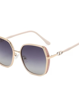 墨镜女尚米白色太阳眼镜新款夏