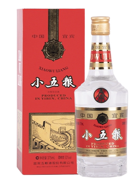 五粮液 小五粮52度375ml*1浓香型白酒 宴请送礼纯粮酿造