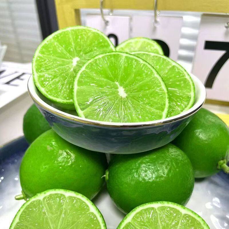 塔希提无籽柠檬青柠檬小绿柠檬多规格进口品质