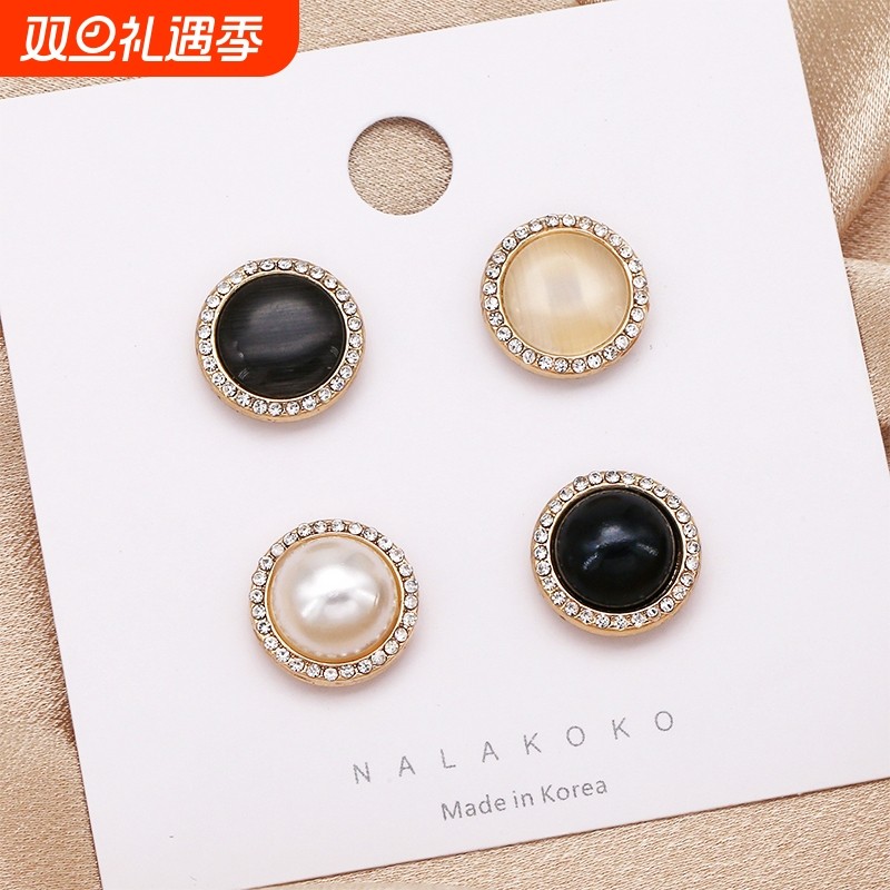 隐形磁吸扣磁吸胸口防走光领口衬衫衣领暗扣免缝固定神器固定胸针