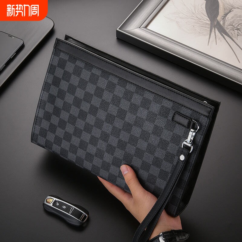 2026大容量手抓包男钱包新款男士手拿包手包男信封包休闲商务百搭