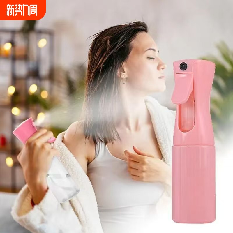 高压喷雾瓶叶片喷水壶雾状增压家用持续喷雾浇花快速喷水