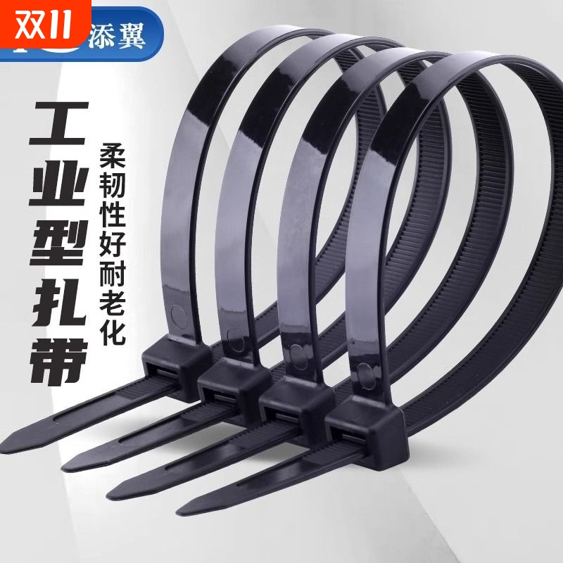 添翼8x200国标尼龙扎带大号扎带