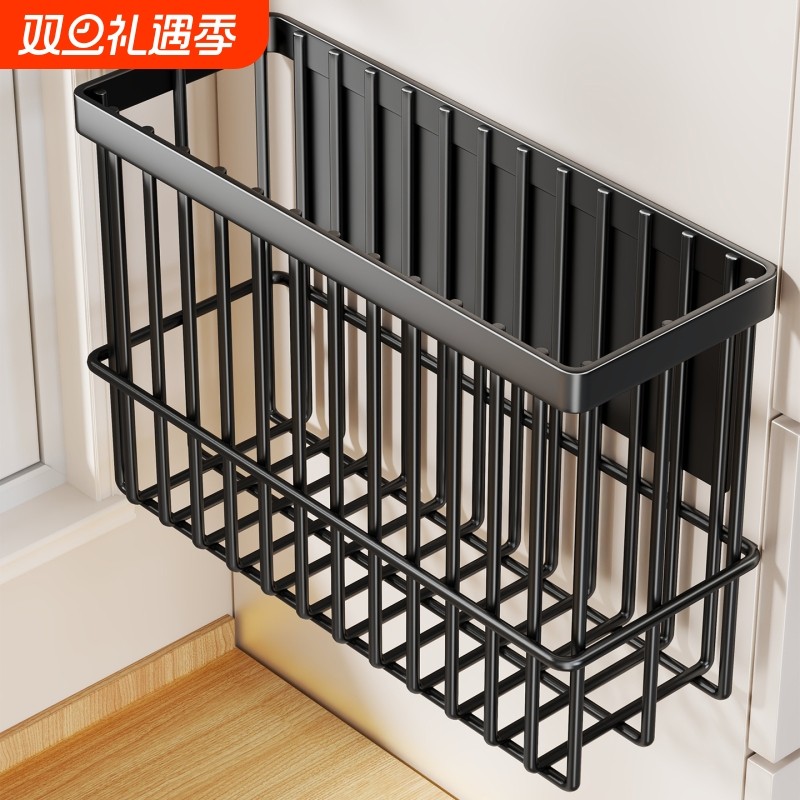 厨房冰箱磁吸置物架保鲜袋纸巾神器可拆卸调料储物架壁挂式沥水