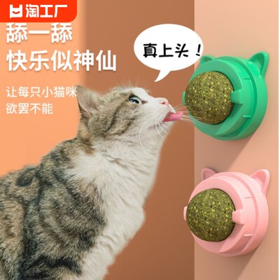 猫薄荷球棒棒糖猫咪木天蓼薄荷球自嗨逗猫玩具幼猫磨牙猫零食用品