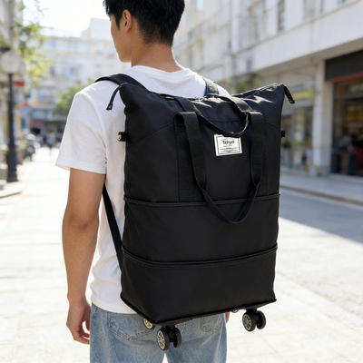 万向轮学生装被子旅行包大容量