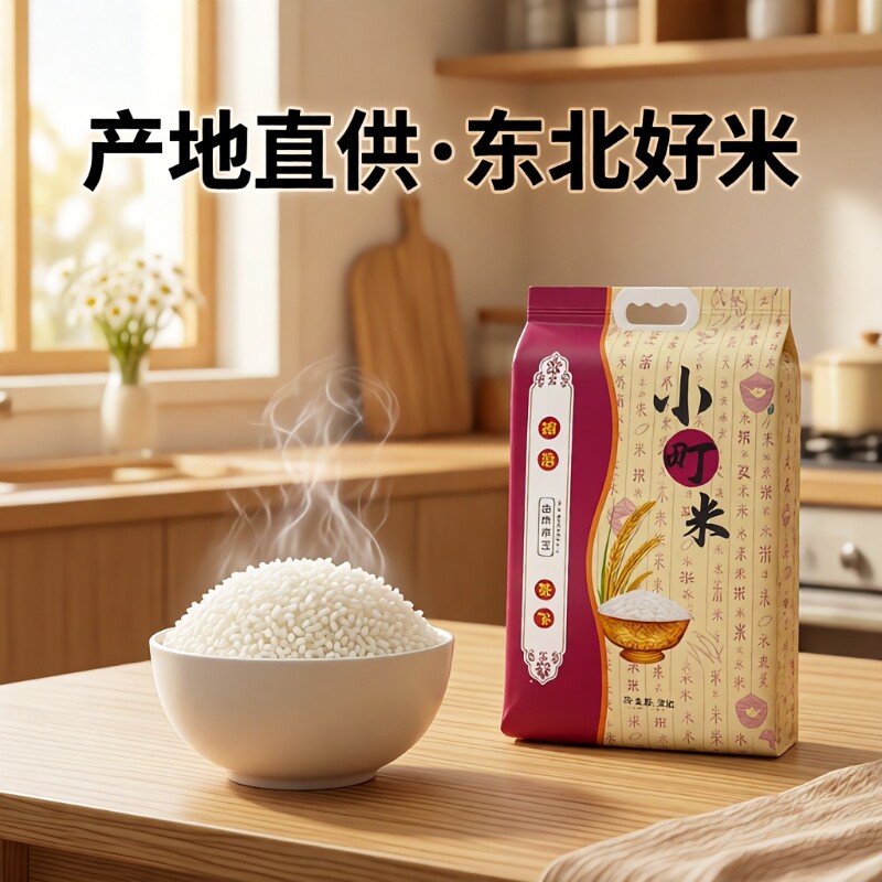 东北大米珍珠米延边大米粳米秋田小町米朝鲜族产区2.5kg当季优质