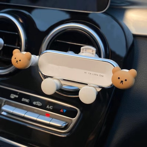 仪表台车载手机支架出风口