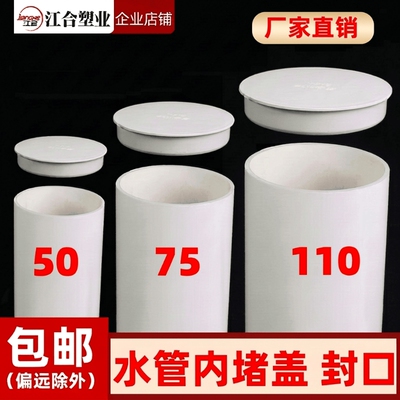PVC排水管帽管内堵堵帽