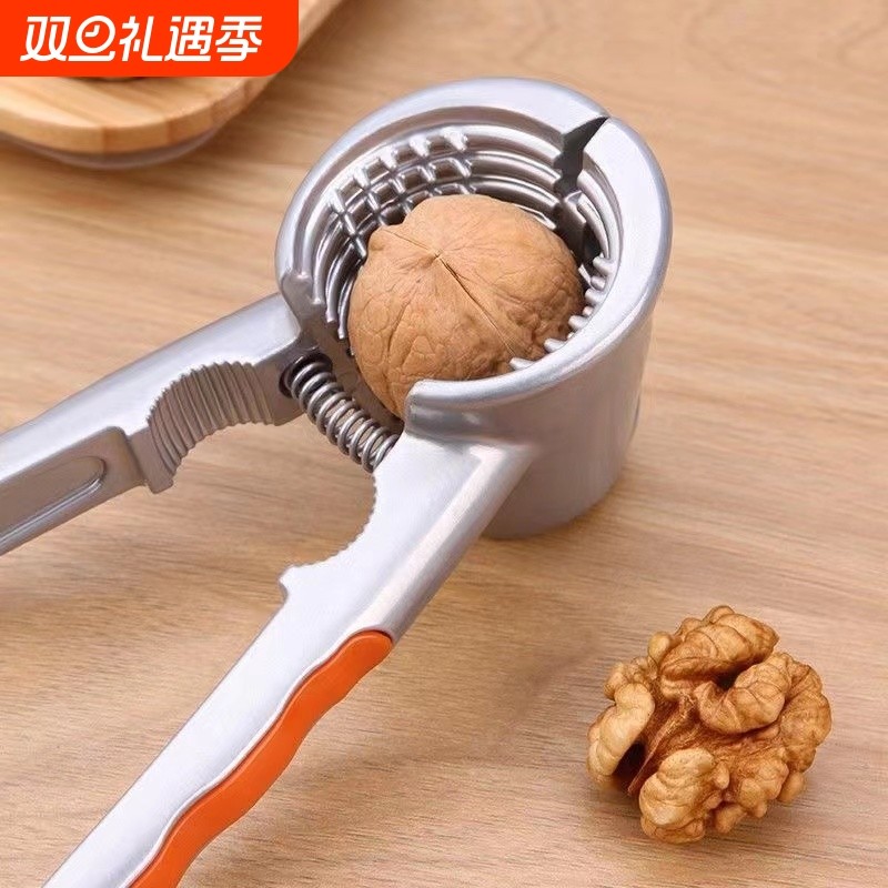 核桃夹子家用榛子夹钳子开坚果山核桃工具夹核桃多功能剥壳器自动
