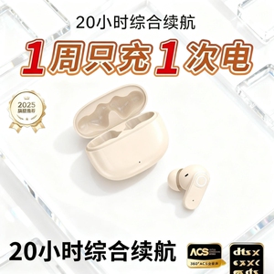 德国无线蓝牙耳机2025新款半入耳式深度降噪舒适佩戴运动长续航