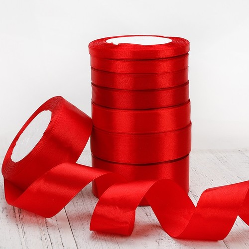 大红色缎带手工婚庆红丝带绸带包装带蛋糕彩带汽车红布条飘带涤纶