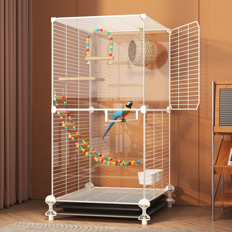 鸟笼大号家用八哥画眉珍珠豪华生态别墅玄凤虎皮牡丹专用鹦鹉笼子