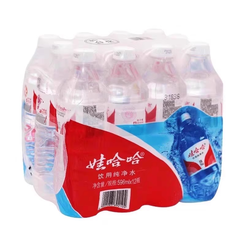 娃哈哈纯净水596娃哈哈1*12杭州