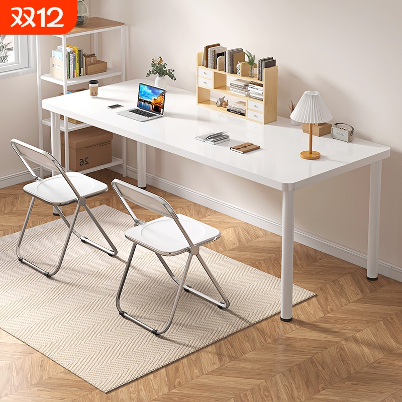 可折叠电脑桌台式卧室长方形出租屋家用办公学习简易小户型书桌子