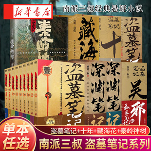新华书店正版直发】盗墓笔记全套正版南派三叔文库本重启藏海花十年沙海雨村吴邪私家笔记祖祀花夜前行重启老九门小说磨铁图书