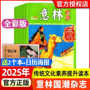 Color杂志2025年 非合订本少年版 2024年打包 半年订阅 意林小国学初高中读者青年文摘期刊杂志官方旗舰店 全年 意林国潮全彩版