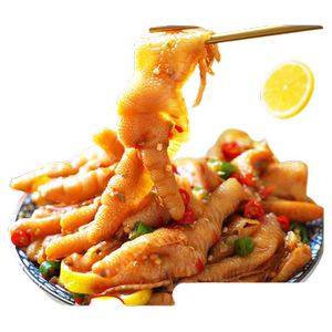 无骨鸡爪柠檬酸辣罐装网红2斤装脱骨去骨泡椒凤爪即食爆辣小零食
