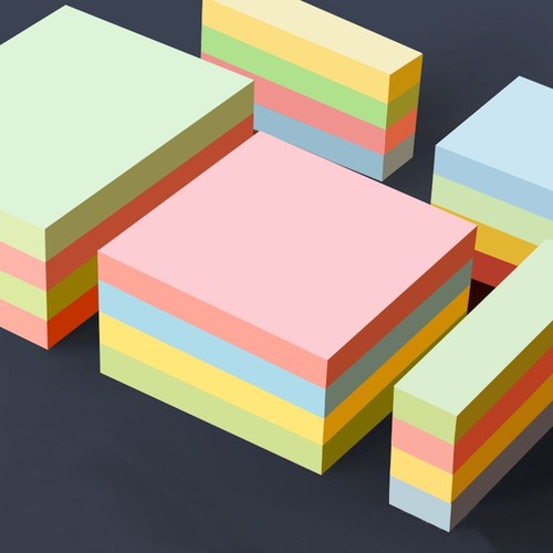 高颜值INS有粘式小条强N次贴纸