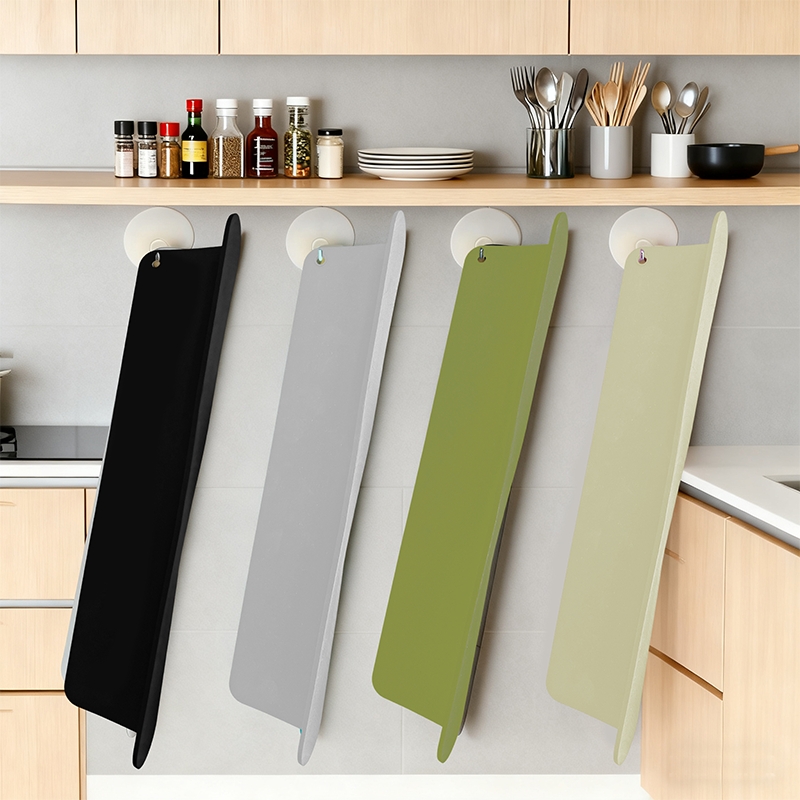 水槽挡水板厨房洗碗水池防溅水神器台面洗菜盆防水挡板隔水挡水条