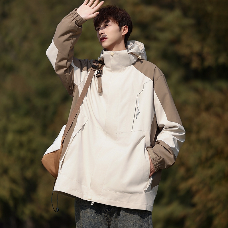 男女春秋季运动登山夹克新款可拆