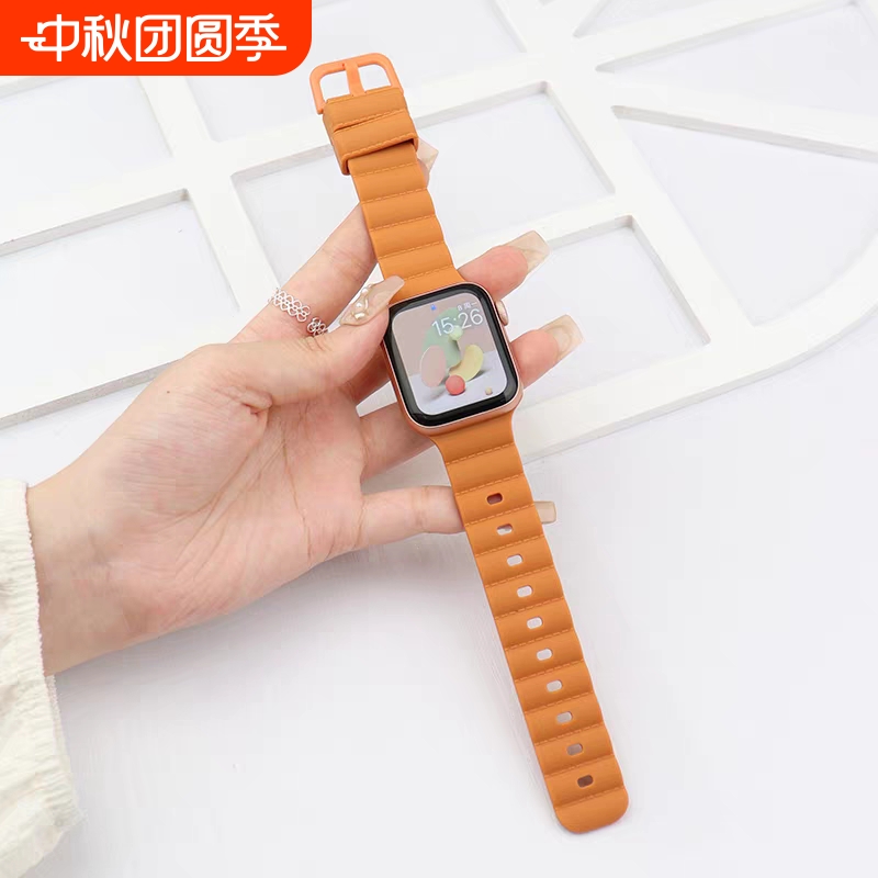 适用于苹果手表iwatch创意apple watchse2/s7/s6/s5表带s8ultra女款腕带