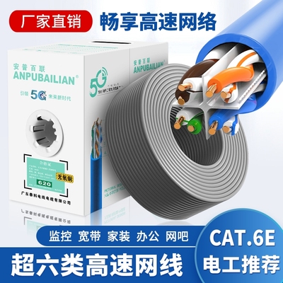 胜航纯铜网线超五类六类300