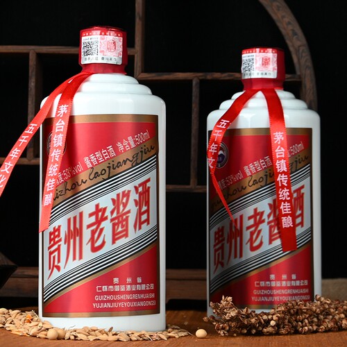 贵州老酱酒纯粮白酒整箱酱香型53度原浆厂家直销茅台镇私人酿造