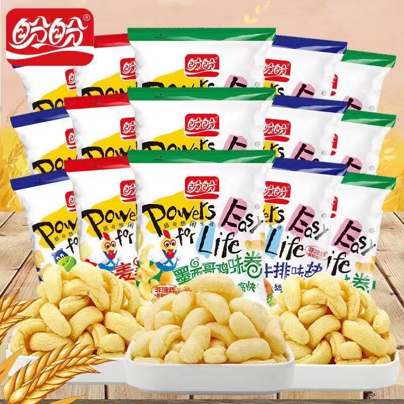 盼盼麦香鸡味块袋零食网红休闲膨化食品非油炸追剧看球小零食