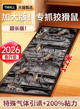 粘鼠板魔毯家用老鼠粘贴超强力胶加厚抓大老鼠一窝端灭鼠捕扑捉器
