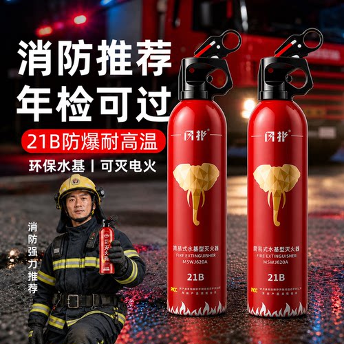 车载灭火器2026新款21B水基车用