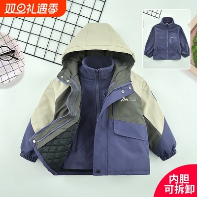 加厚冬季加厚夹棉外套大童