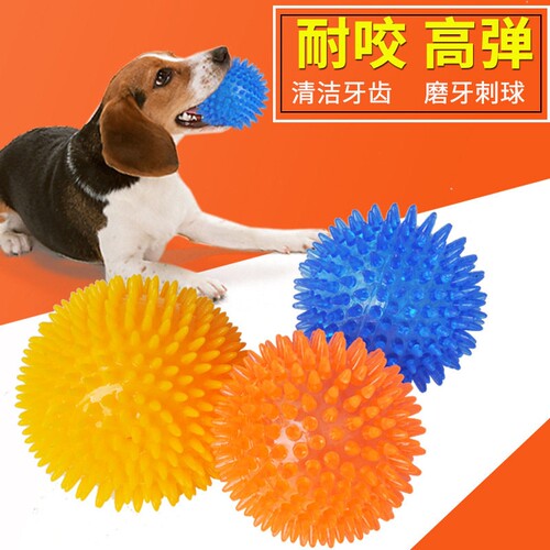 狗狗玩具刺球磨牙洁齿耐