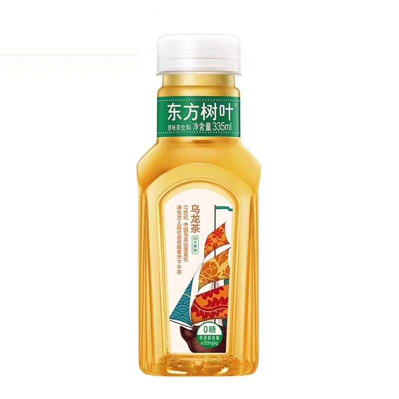 农夫山泉东方树叶乌龙茶335ml茉莉花青柑普洱无糖茶*12瓶饮料桂花图片
