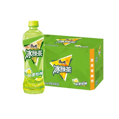 康师傅冰绿茶500ml/瓶沁爽怡神