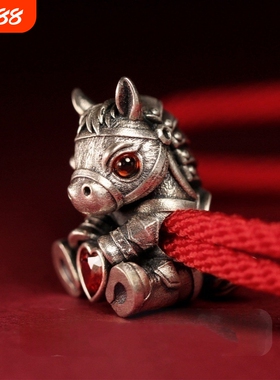 马年生肖红绳手绳复古本命年