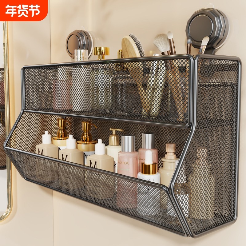 冰箱置物架侧收纳吸盘厨房多功能收纳架贴墙免打孔葱姜蒜调料框架,收纳整理,整理架/置物架/收纳架,淘宝优惠券,粉丝福利购,淘宝优惠卷