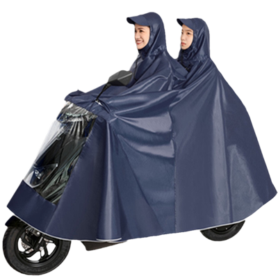 雨衣电动车摩托车单双人加大遮脚