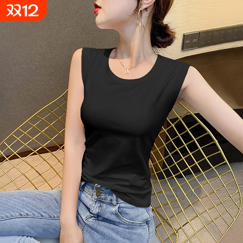 俞兆林宽松女无袖防走光遮副乳