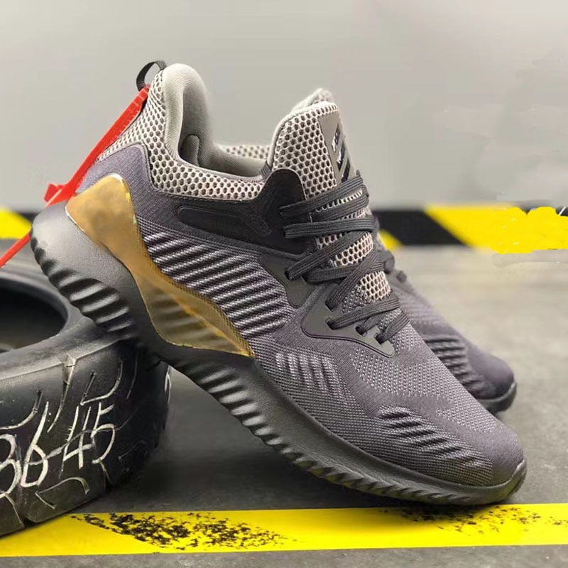 2025新款阿尔法三代冰丝透气男女鞋夏季休闲运动黑白情侣跑步鞋