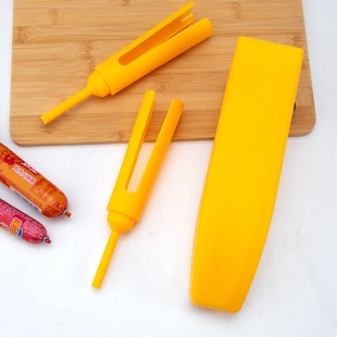 厂家淀粉火腿肠切花穿串器热狗刀香肠切花器开口神器烤肠摆摊工具