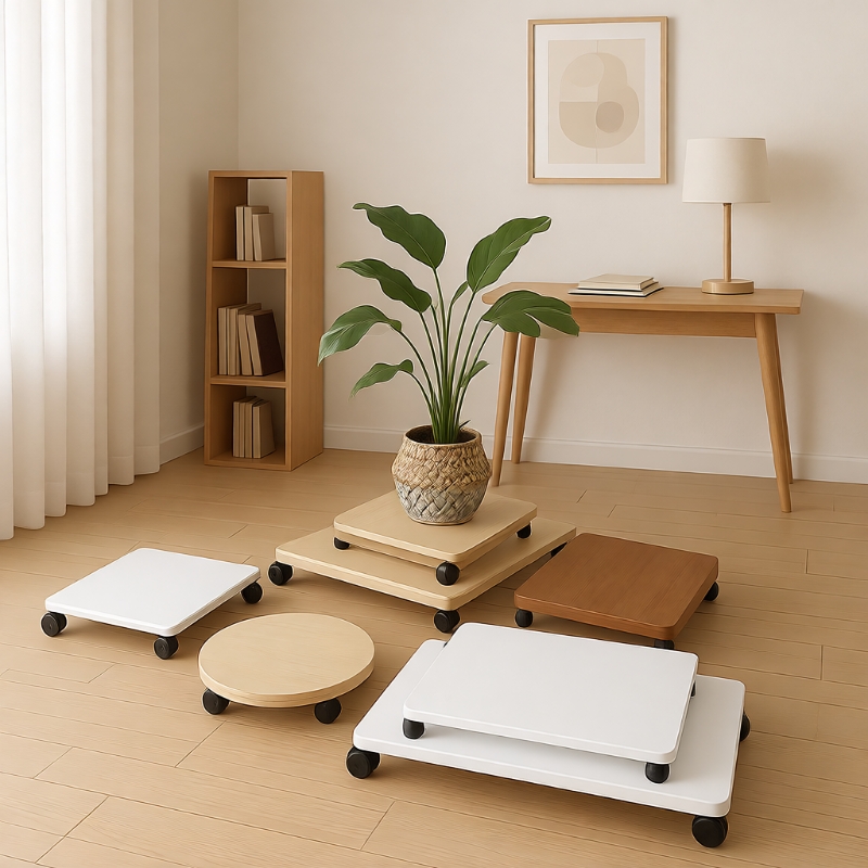 可移动木质收纳架|超2000次加购